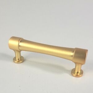 Brainerd 3" Flared Crib Pull Brushed Brass Lot Of 4 P45993W-117-C